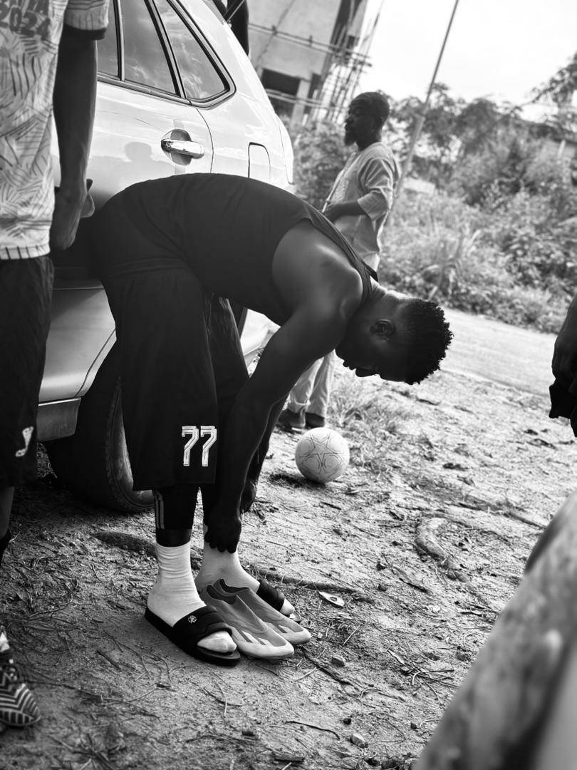 Training session with coach