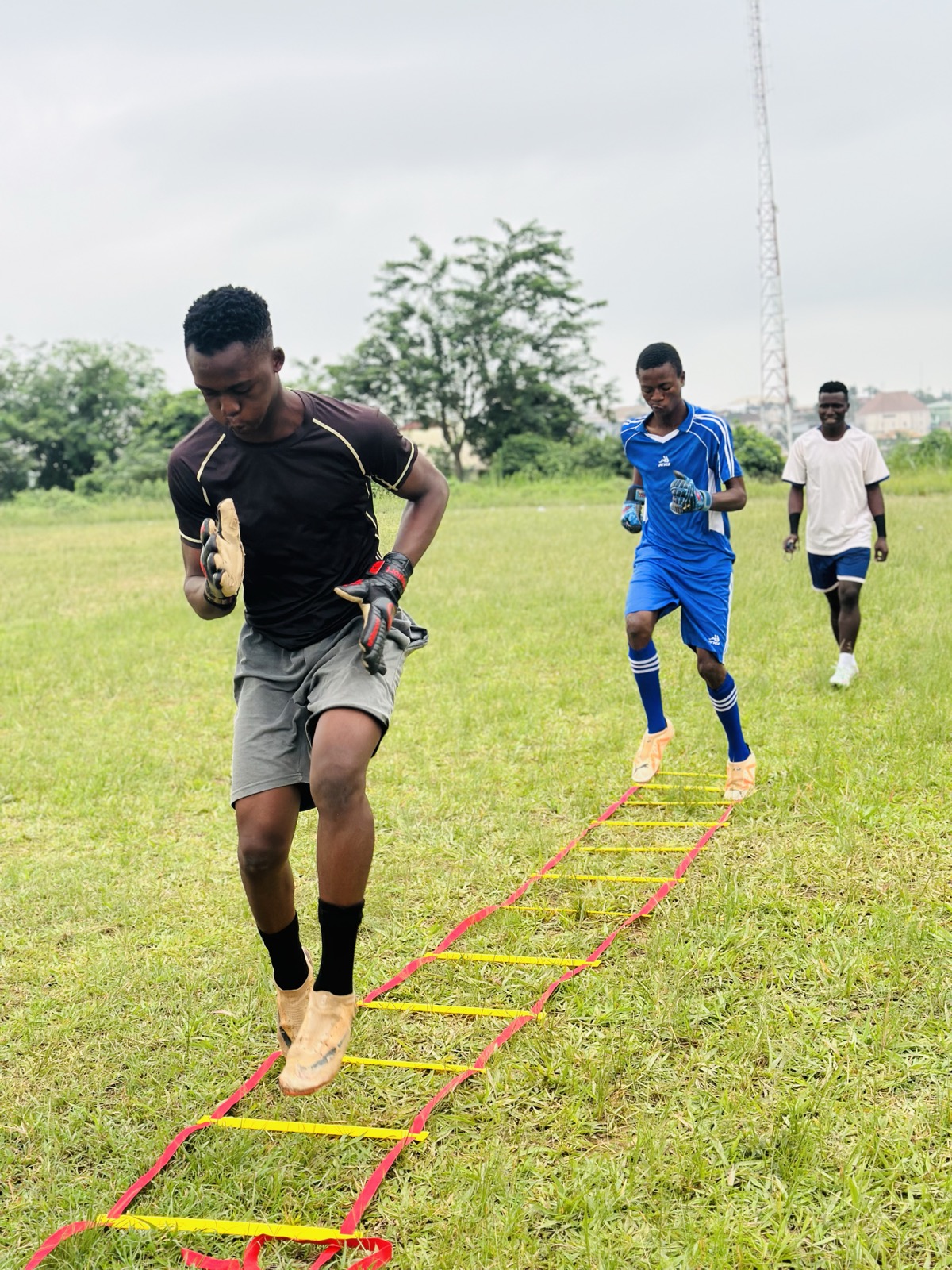 Group training session at Marvelous Pitch